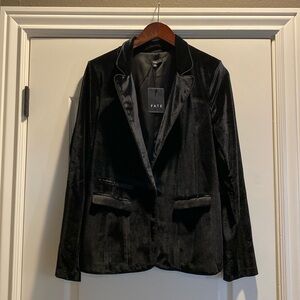 Velvet Black Blazer